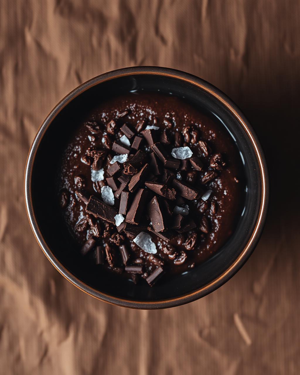 Midnight Velvet oat bowl